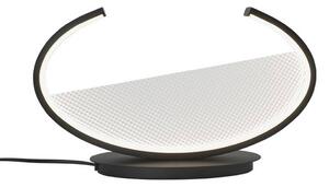 Viokef Lampada da tavolo a LED Adele, Nero, Soggiorno / Sala da pranzo, Alluminio, Moderno, Lampada da tavolo LED