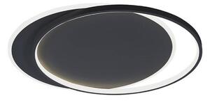 Viokef Plafoniera a LED Evelyn, Nero, Soggiorno / Sala da pranzo, Alluminio, Moderno, Plafoniera LED
