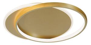Viokef Plafoniera a LED Evelyn, Ottone / Oro, Soggiorno / Sala da pranzo, Alluminio, Moderno, Plafoniera LED