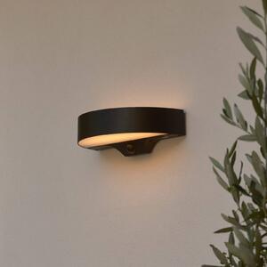 Nordlux Applique da esterno a LED Monay Round, nero, IP44