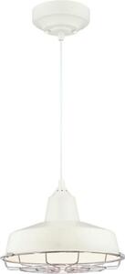 Lampada a sospensione LED bianca Academy con gabbia rimovibile