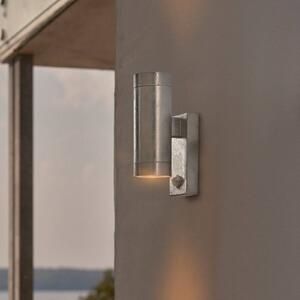 Nordlux Applique da esterno Tin Maxi Double Sensor, zincato, IP54, GU10