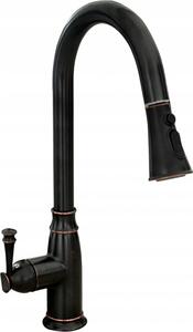 Rubinetto da Cucina Rea Deco Old Black High