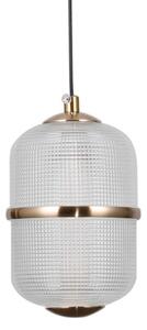 ITALUX PND-34375-5-HBR - Lampadario LED sospeso con cavo ALANI 5xLED/5,6W/230V 3000K dorato