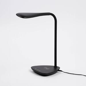 Aluminor Tom Qi lampada LED da scrivania CCT nero