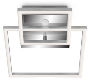 Lampada da soffitto a LED con sensore di movimento 19,6 W argento metallo-plastica Telefunken
