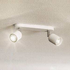 TK Lighting Faretto da soffitto Top, 2 luci, bianco