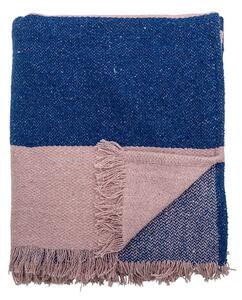 Coperta blu-rosa 130x160 cm Cadeo - Bloomingville