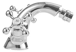 Miscelatore per bidet KRAN retro argento cromo ABELIA
