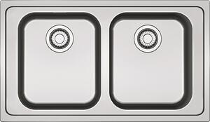 Franke RPX 620-86 Lavello ad incasso Rettangolare Acciaio inox