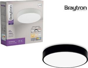 Braytron LED plafoniera 45W 50Ø BLADE SR lampada 3020 lumen plafoniera rotonda nera