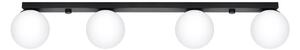 Lampada da soffitto YOLI 4 nero 4xG9 8W acciaio/vetro 14.5x12x88cm Sollux Lighting