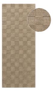Passatoia marrone in lana tessuta a mano 80x200 cm Scala – Villeroy&Boch