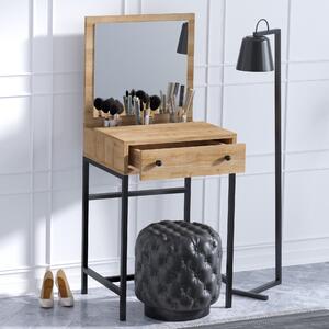 Skye Decor, Mary, tavolini da toilette, rovere, truciolato melaminico, 50 x 128 x 50 cm