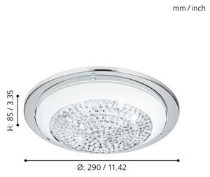 Eglo 95639 - Plafoniera LED ACOLLA 3xLED/3,6W/230V
