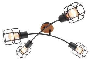 Globo 54037-4D - Plafoniera WILLA 4xE27/40W/230V