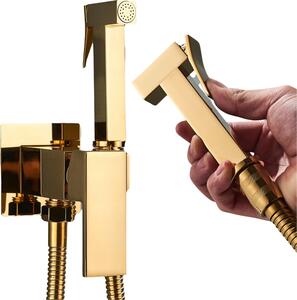 Ari Classic Rubinetto per bidet oro lucido in ottone con aeratore