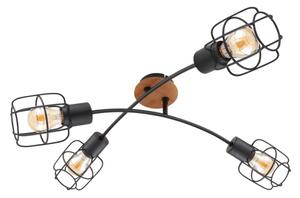 Globo 54037-4D - Plafoniera WILLA 4xE27/40W/230V