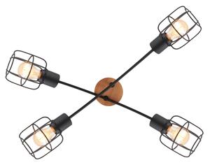 Globo 54037-4D - Plafoniera WILLA 4xE27/40W/230V