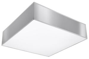 Lampada da soffitto HORUS 35 grigio 2xE27 15W PVC 11x35x35cm Sollux Lighting