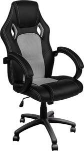 Sedia da gioco Aga Racing MR2070 Nero - Grigio