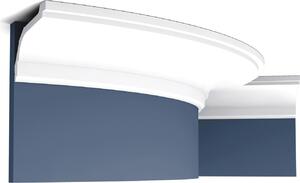 Orac Decor C220F Luxxus Modanatura flessibile Profilo decorativo Profilo stucco a soffitto Cornice profilo Modanatura decorativa Modanatura angolare | 2 metri