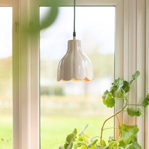 PR Home Tulippa lampada a sospensione Ø 17 cm, beige, spina