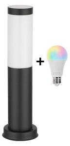 Brilagi - Lampada da esterno LED RGBW 1xE27/9W/230V 40 cm IP44 nera