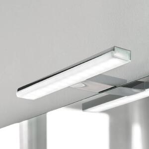 Ebir Luce per specchio a LED Pandora, cromo, larghezza 30,8 cm