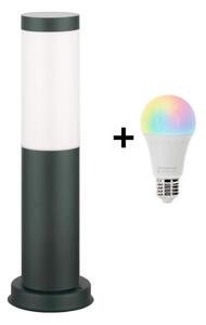 Brilagi - LED RGBW lampada da esterno 1xE27/9W/230V 40 cm IP44 antracite
