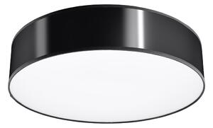 Lampada a soffitto ARENA 55 nero 4xE27 15W PVC 11x55x55cm Sollux Lighting