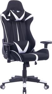 Sedia da gioco – Nero/bianco – Regolabile – Ergonomica – Sedia da gioco