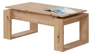 Calicosy - Tavolino con piano rialzabile - L102 cm - Ciara