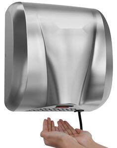 Asciugamani elettrico 1300W - Asciugamani commerciale a parete 7-10s di tempo di asciugatura - Asciugamani con filtro HEPA - 99,97% di efficienza di filtrazione - Asciugamani ad aria per cucina, bagno e toilette
