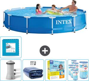 Piscina fuori terra a struttura - 366x76 cm - 6 pezzi - Modello SCB23