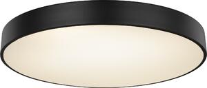 Globo Lighting plafoniera in metallo nero opaco, LED