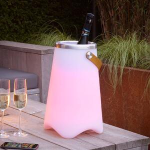 Reality Leuchten Lampada LED tavolo Jamaica altoparlante Bluetooth