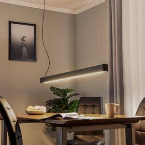 Nowodvorski Lighting Lampada a sospensione Soft graphite 125 cm