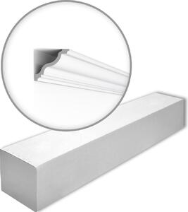 NMC WT11-box WALLSTYL Noel Marquet 1 cartone con 6 strisce decorative Cornice per soffitto stile classico colore bianco | 12 m