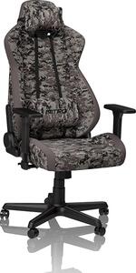 Nitro Concepts S300 Gaming Chair - Sedia da ufficio - Rivestimento in tessuto - 135kg - Urban Camo