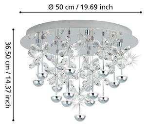 Eglo 39245 - Plafoniera LED dimmerabile PIANOPOLI LED/27W/230V