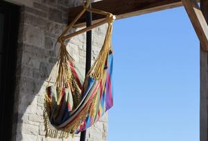 Amaca Vivere amaca sedia amaca in cotone stile brasiliano Colore: Tropicale