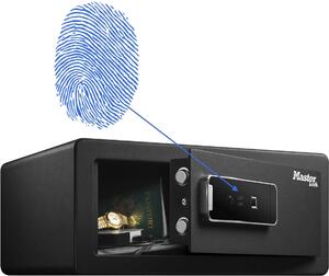 Master Lock Cassaforte di sicurezza biometrica grande LX110BEURHRO