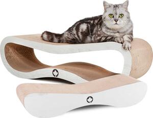 Orbit + Satellite | Set tiragraffi per gatti | Canadian Cat| bianco