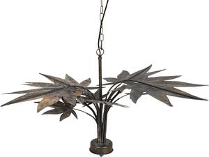 Lampada a sospensione Clayre & Eef 86x86x49 cm in metallo color rame
