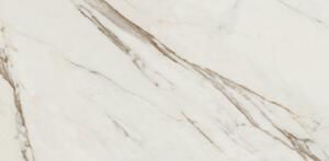 Gres porcellanato effetto marmo lucido 59x118 rettificato Vision Calacatta Brown Cotto Petrus (MQ)