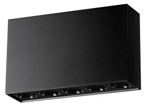 Lampada da soffitto SOLE nero LED 5xLED 11W alluminio 8.3x3.5x13.7cm Sollux Lighting