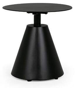 Tavolino da Esterno Ø50x49,5 cm in Alluminio Aloha Nero