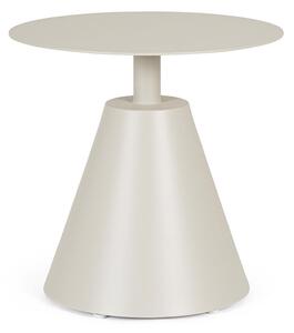 Tavolino da Esterno Ø50x49,5 cm in Alluminio Aloha Sandshell