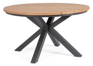 Tavolo da Esterno Ø130x75h cm in Alluminio Zelmar Antracite